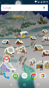 Christmas Night Live Wallpaper Screenshots 6