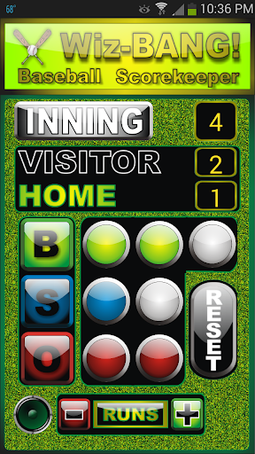 WizBang Baseball Score Keeper