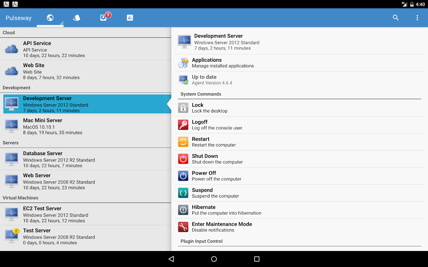    Pulseway- screenshot  