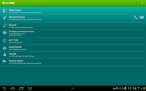 Dr.Web v.9 Anti-virus Life lic apk cracked download - screenshot thumbnail
