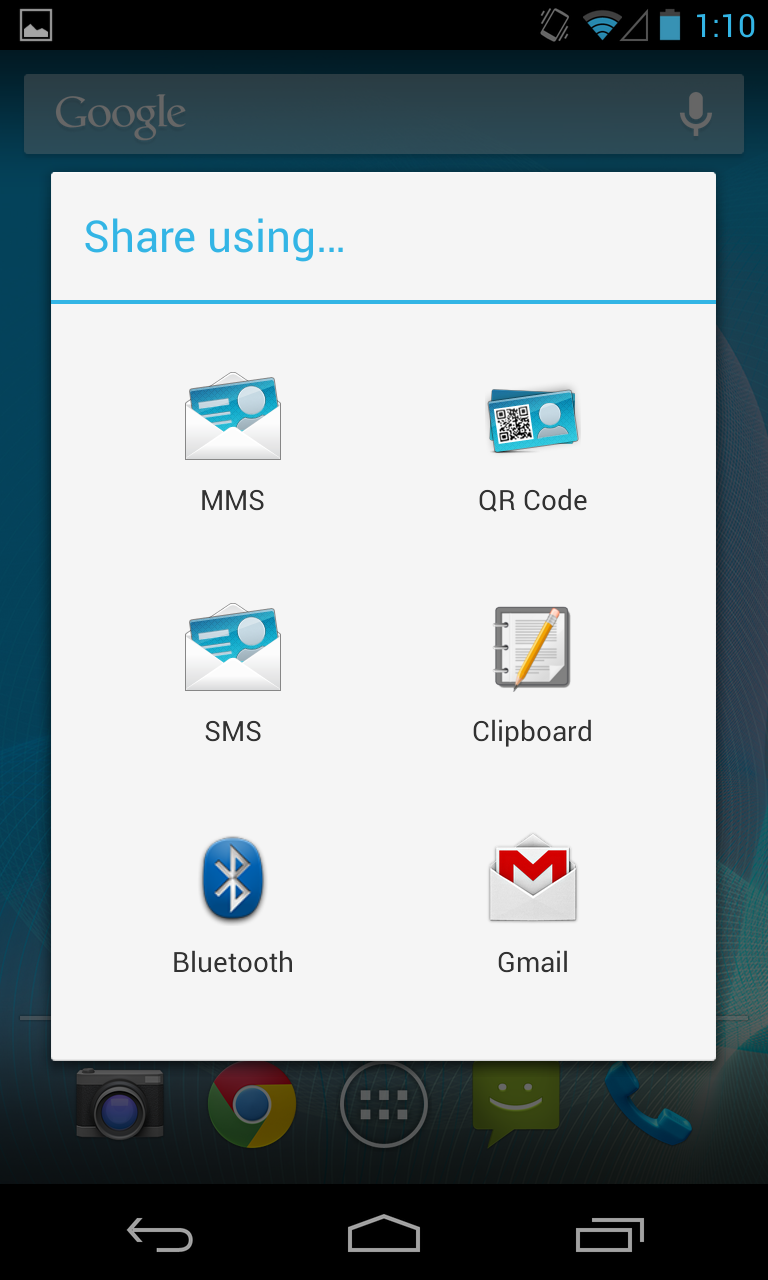 Share My Contact Unlocker Screen 3