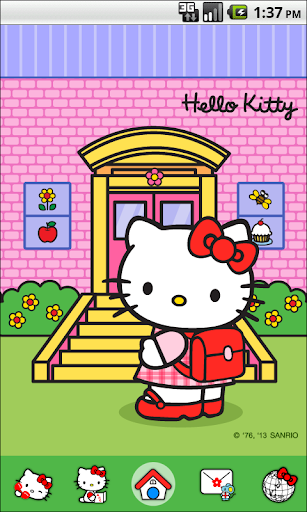 Hello Kitty School Day Theme
