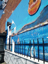 Greek Grill Mural
