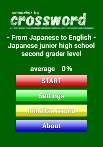 memorise by crossword level2