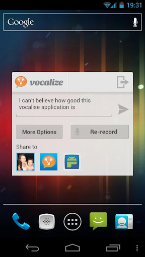 Vocalize for Facebook APK v1.0