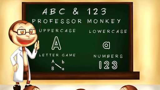 ABC 123 Monkey Professor