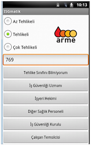 Download Arme İSGmatik İSG hesap prog APK for Android