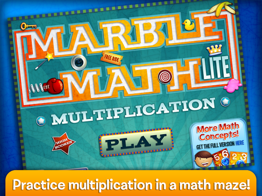 Marble Math Multiplication