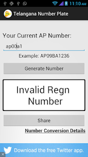 How to download Telangana Vehicle Number Plate patch 1.2 apk for pc