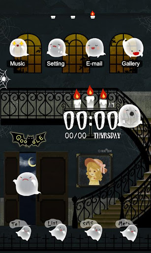 【免費娛樂App】CUKI Themes Haunted House-APP點子