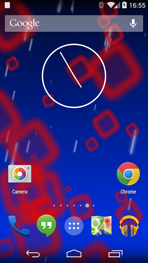 Android application Phase Bubble Live Wallpaper screenshort