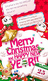 GO SMS CHRISTMAS CAT THEME