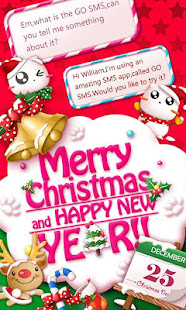 GO SMS CHRISTMAS CAT THEME(圖1)-速報App
