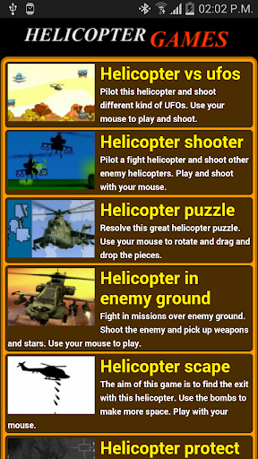 【免費休閒App】Helicopter games-APP點子