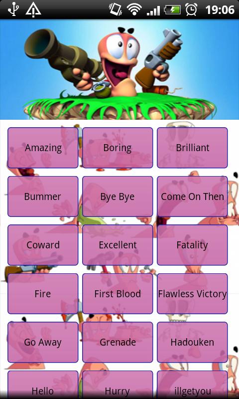 Worms Soundboard Complete Screen 2