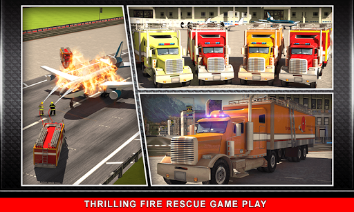 911 Rescue Fire Truck 3D Sim (Unlocked)