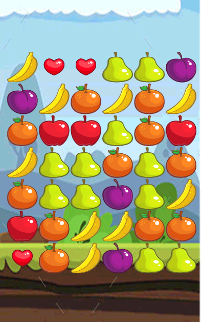 Fruits Match Screen 2
