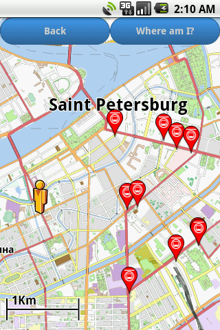 【免費旅遊App】St Petersburg Amenities Map-APP點子