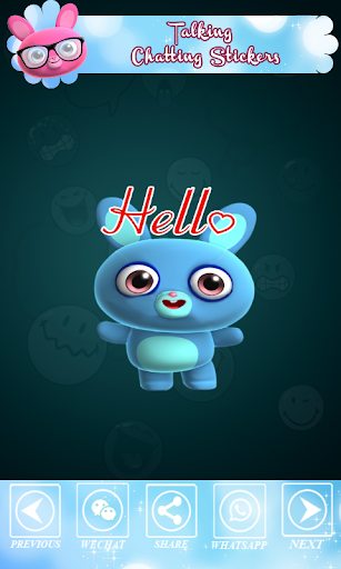 【免費社交App】Talking Chatting Stickers-APP點子