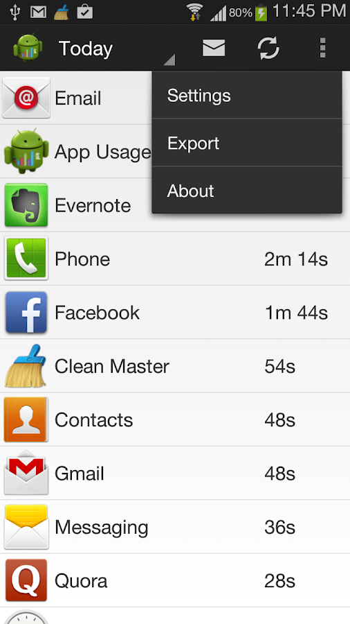    App Usage Tracker- screenshot  