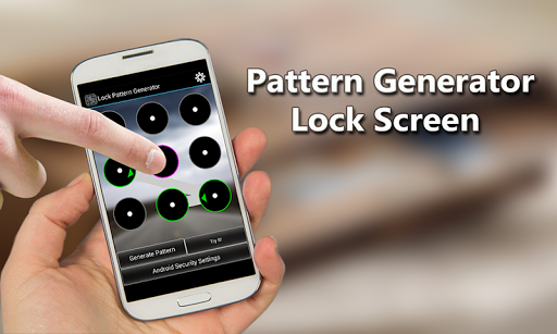 Pattern Generator Lock Screen