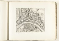 Plattegrond van Basel, ca. 1702