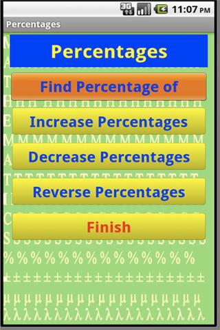 Percentages