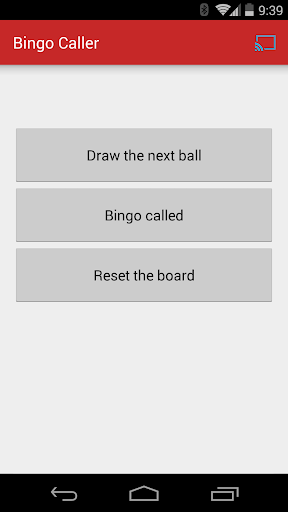 Bingo Caller for Chromecast