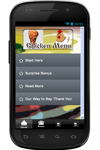 Chicken Menu