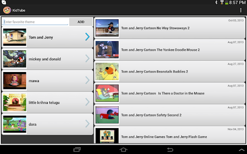 Kid safe video search KidTube Screenshots 1