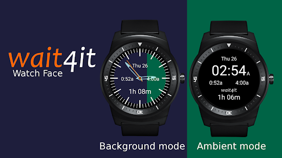 Lastest Wait4it Android Wear Watchface APK for Android