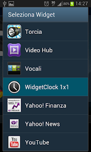 Widget Clock 2x2 Screenshots 2