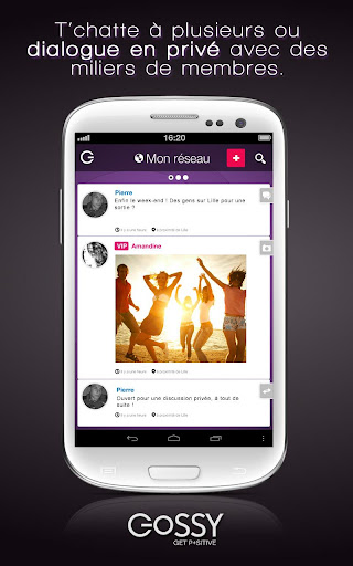 【免費社交App】Gossy : Tchat & Rencontre-APP點子