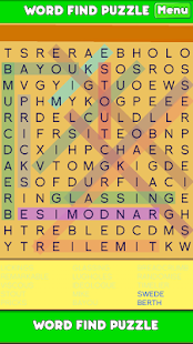 Word Find Puzzle