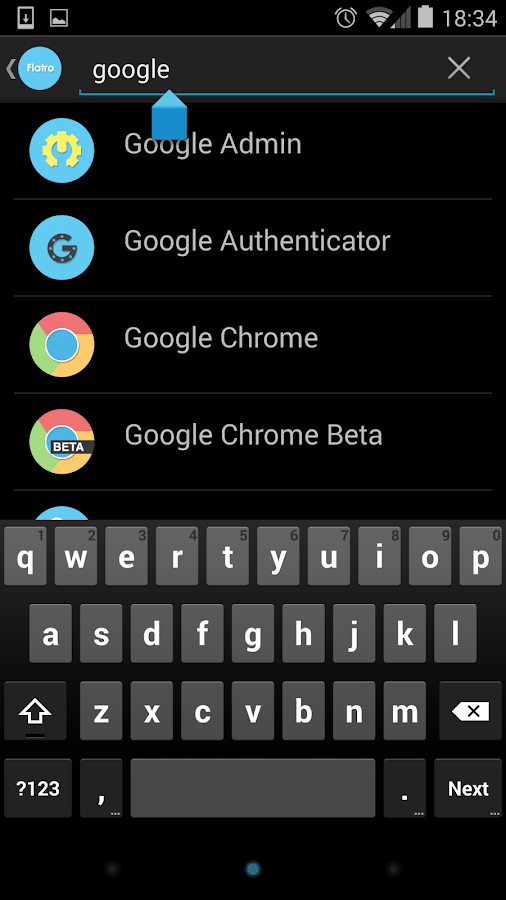 Flatro - Icon Pack - screenshot