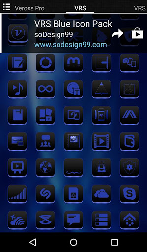 免費下載個人化APP|VRS Blue Icon Pack app開箱文|APP開箱王
