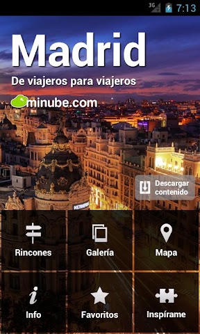 Screenshot 1 Madrid Guía de viajes offline
