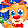 Santa's Reindeer Dress Up Game icon