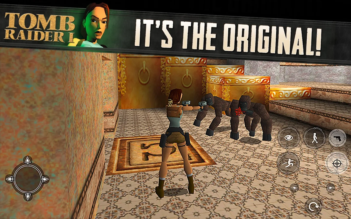   Tomb Raider I- หน้าจอ 