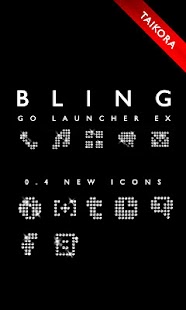 Download BlackBling GoLauncher EX Theme APK for Android