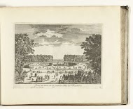 Gezicht op de Tuileries te Parijs, 1726
