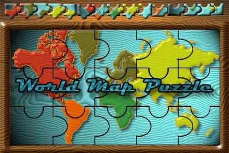 World Puzzle Map