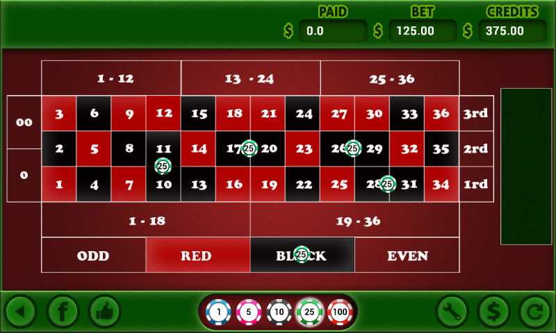American Roulette Screen 3