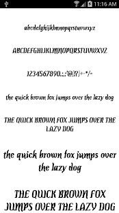 Fonts for FlipFont 50 7