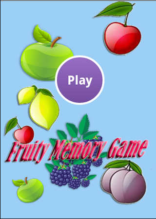 Crazy Fruity Memory Game