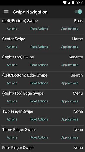 Swipe Navigation Unlocker