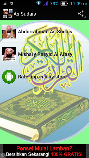 Murottal As Sudais Vs Al Afasy