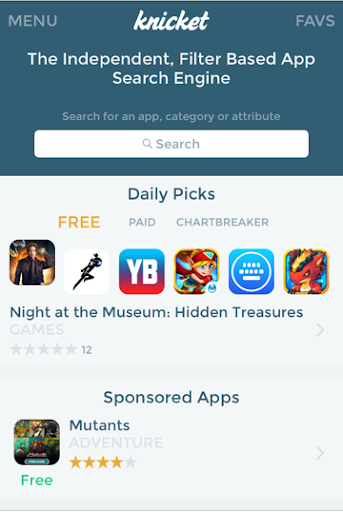 appsearch by knicket