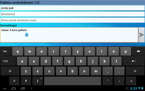 MoRE Pakbon App Demo Screenshots 4