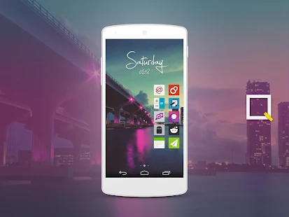 Quadro Icon Theme Apex Go Nova - screenshot thumbnail